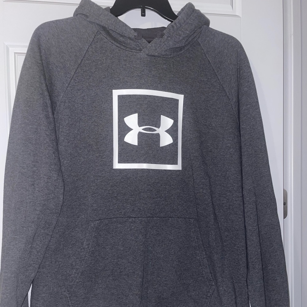Under Armour Mens’ Rival Fleese Logo Hoodie